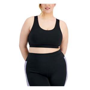 Ideology Womens Activewear Sweat Set Sports Bra Size 2X